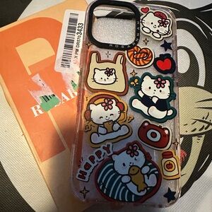 iPhone 16 Rosannah White Cartoon Character Phone Case